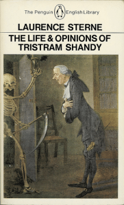 A Vida e Opiniões de Tristram Shandy, numa edição da Penguin