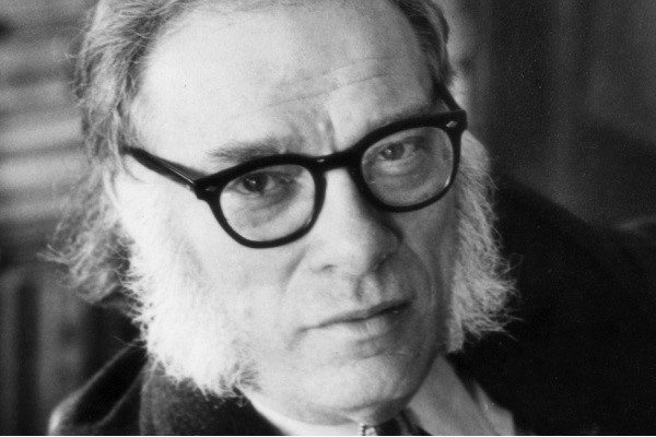 Portrait of the american biochemist and writer Isaac Asimov. USA, 1970s (Photo by Mondadori Portfolio via Getty Images)