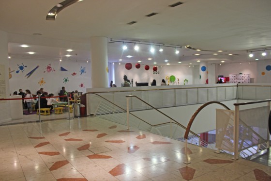 Espaço infantil no Centro Cultural