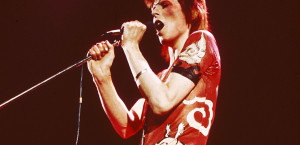 FOR SUNDAY PULSE   David Bowie live at Hammersmith Odeon on Ziggy Stardust tour.